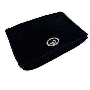 Vintage 50s Graceline Black Velvet Clutch